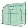 Vevor Skleník 198×100×200 cm, pe plachta, 3 police, rolovacie dvere, okno ZXJZWS4080IN91X1Q001V0 Vevor Skleník 198×100×200 cm, pe plachta, 3 police, rolovacie dvere, okno ZXJZWS4080IN91X1Q001V0