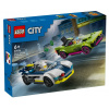 LEGO Bricks City 60415 Naháňačka policajných áut s muscle carom LEGO Bricks City 60415 Naháňačka policajných áut s muscle carom