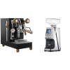 Lelit MaraX3 PL62X3, black + Eureka Atom 60, chrome Lelit MaraX3 PL62X3, black + Eureka Atom 60, chrome