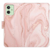iSaprio Flip RoseGold Marble pro Motorola Moto G54 5G / G54 5G Power Edition rogomarble-FLP2-MoG54 iSaprio Flip RoseGold Marble pro Motorola Moto G54 5G / G54 5G Power Edition rogomarble-FLP2-MoG54