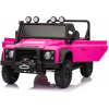Beneo Elektrické autíčko Land Rover Defender 110 SVX 12V ružova Beneo Elektrické autíčko Land Rover Defender 110 SVX 12V ružova