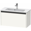 DURAVIT Ketho 2 závesná skrinka pod umývadlo Compact, 1 zásuvka, 810 x 390 x 440 mm, biela super matná, K25056084840000 DURAVIT Ketho 2 závesná skrinka pod umývadlo Compact, 1 zásuvka, 810 x 390 x 440 mm, biela super matná, K25056084840000