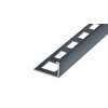 SP3 ukončovacia lišta L ACARA, PREMIUM, hliník lakovaný antracit matný, 10 mm, 3 m SP3 ukončovacia lišta L ACARA, PREMIUM, hliník lakovaný antracit matný, 10 mm, 3 m