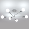 Závesná lampa GOECO STROPNÁ LAMPA 6-bodová E27 Závesná lampa GOECO STROPNÁ LAMPA 6-bodová E27