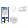 Ideal standard Cenově zvýhodněný závěsný WC set Geberit do lehkých stěn / předstěnová montáž+ WC Tesi 111.300.00.5NE5 Ideal standard Cenově zvýhodněný závěsný WC set Geberit do lehkých stěn / předstěnová montáž+ WC Tesi 111.300.00.5NE5