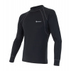 Pánske tričko s dlhým rukávom Sensor Double Face čierne XL Pánske tričko s dlhým rukávom Sensor Double Face čierne XL