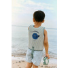 Liewood plavecká vesta Dove Seersucker Swim Vest LW20739.PPY2 zelená 15-19 kg Liewood plavecká vesta Dove Seersucker Swim Vest LW20739.PPY2 zelená 15-19 kg