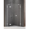 New Trendy Avexa White sprchovací kút 90x90 cm biela matné/priehľadné sklo EXK-3864 New Trendy Avexa White sprchovací kút 90x90 cm biela matné/priehľadné sklo EXK-3864