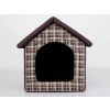Domček pre psa Reedog Brown Strips - S Brown Strips S Domček pre psa Reedog Brown Strips - S Brown Strips S
