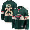 Fanatics Pánský dres Minnesota Wild NHL #25 Jonas Brodin Breakaway Alternate Jersey Distribúcia: USA Fanatics Pánský dres Minnesota Wild NHL #25 Jonas Brodin Breakaway Alternate Jersey Distribúcia: USA