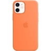 Apple iPhone 12 mini Silicone Case with MagSafe, kumquat MHKN3ZM/A Apple iPhone 12 mini Silicone Case with MagSafe, kumquat MHKN3ZM/A