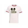 Pánske tričko s kontrastnými lemami Mickey Pánske tričko s kontrastnými lemami Mickey