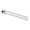 Grohe vešiak na uteráky Essentials 40371_1, 2-ramenný, otočný, 439 mm, chróm, 1 ks. Grohe vešiak na uteráky Essentials 40371_1, 2-ramenný, otočný, 439 mm, chróm, 1 ks.