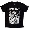 Tričko Nickelback - Wall Speakers, Unisex,Čierna,XL Tričko Nickelback - Wall Speakers, Unisex,Čierna,XL