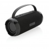 Vodeodolný reproduktor Soundboom 6W z RCS recykl. plastu, čierna Vodeodolný reproduktor Soundboom 6W z RCS recykl. plastu, čierna