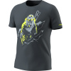 Tričko DYNAFIT Blacklight CO T-Shirt M cinder/blacklight L Tričko DYNAFIT Blacklight CO T-Shirt M cinder/blacklight L