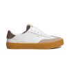Pánske voľnočasové topánky Cariuma TOCA Gum White Premium Leather Plaza Taupe Suede Dark Khaki Sneak Pánske voľnočasové topánky Cariuma TOCA Gum White Premium Leather Plaza Taupe Suede Dark Khaki Sneak