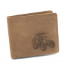 Kožená peňaženka TETRAO traktor ležatá Kožená peňaženka TETRAO traktor ležatá