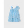 MAYORAL dievčenské letné šaty-elegantné 98 Modrá MAYORAL dievčenské letné šaty-elegantné 98 Modrá