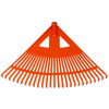 STREND Hrable R130, 27 zubé, 58 cm, plastové, bez násady 211760 STREND Hrable R130, 27 zubé, 58 cm, plastové, bez násady 211760
