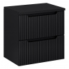 ArtCom Kúpeľňová skrinka s doskou NOVA Black D60/2 | 60 cm ArtCom Kúpeľňová skrinka s doskou NOVA Black D60/2 | 60 cm