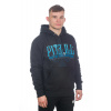 PitBull West Coast - Pánska KP mikina BLUE SKULL čierna 3XL PitBull West Coast - Pánska KP mikina BLUE SKULL čierna 3XL