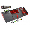 Teddies Skatepark - rampy, prstový bicykel, prstový skateboard plast s doplnkami 2 farby v krabici 43x25x12cm Teddies Skatepark - rampy, prstový bicykel, prstový skateboard plast s doplnkami 2 farby v krabici 43x25x12cm