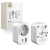 Redukcia Tech-Protect Ta100 Travel Adapter Uk to Eu White Redukcia Tech-Protect Ta100 Travel Adapter Uk to Eu White