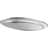 SLOVAKIA TREND EXPORT - IMPORT, s.r.o. Podnos MagicHome EOT, 40 cm, nerez, oválny, tácka na tortu SLOVAKIA TREND EXPORT - IMPORT, s.r.o. Podnos MagicHome EOT, 40 cm, nerez, oválny, tácka na tortu