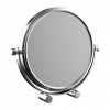 Emco Cosmetic mirrors Pure - Stojace okrúhle cestovné zrkadlo, Ø 126 mm, 5 násobné zväčšovanie, chróm 109400132 Emco Cosmetic mirrors Pure - Stojace okrúhle cestovné zrkadlo, Ø 126 mm, 5 násobné zväčšovanie, chróm 109400132