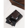 Ombre Gift set of men's brown leather accessories - wallet and key ring čierna | biela | hnedá One size Ombre 5902228295693 Ombre Gift set of men's brown leather accessories - wallet and key ring čierna | biela | hnedá One size Ombre 5902228295693