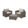 Záhradný set Keter California 2+1 cappuccino Záhradný set Keter California 2+1 cappuccino
