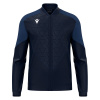 MACRON mikina Morpheus na zips Farba: tmavomodrá svetlomodrá, Veľkosť: 5XL MACRON mikina Morpheus na zips Farba: tmavomodrá svetlomodrá, Veľkosť: 5XL