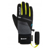 Detské rukavice Reusch Travis GORE-TEX ® Junior - Black/Black Mel/Safety Yellow Detské rukavice Reusch Travis GORE-TEX ® Junior - Black/Black Mel/Safety Yellow