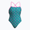 Dámske jednodielne plavky Funkita Strapped In One Piece zip zap Dámske jednodielne plavky Funkita Strapped In One Piece zip zap