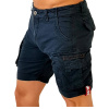 Alpha Industries pánske cargo šortky CREW SHORT rep blue Farba: modrá, Veľkosť: 31 Alpha Industries pánske cargo šortky CREW SHORT rep blue Farba: modrá, Veľkosť: 31