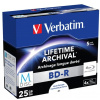 Verbatim Blu-ray BD-R M-Disc Printable 4x, 25GB, 5 ks (Jewel) Verbatim Blu-ray BD-R M-Disc Printable 4x, 25GB, 5 ks (Jewel)