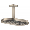 Axor ShowerSphere - Hlavová sprcha 370/220 2jet EcoSmart s pripojením zo stropu, kartáčovaný nikel 39758820 Axor ShowerSphere - Hlavová sprcha 370/220 2jet EcoSmart s pripojením zo stropu, kartáčovaný nikel 39758820