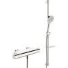 HANSA Optima termostatická sprchová batéria nástenná, ručná sprcha 3jet priemer 110 mm, 90 cm sprchová tyč, jazdec, miska na mydlo a sprchová hadica 175 cm, chróm, 48130331 HANSA Optima termostatická sprchová batéria nástenná, ručná sprcha 3jet priemer 110 mm, 90 cm sprchová tyč, jazdec, miska na mydlo a sprchová hadica 175 cm, chróm, 48130331