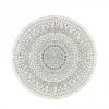 Kusový koberec Twin-Wendeteppiche 103143 creme grau kruh – na ven i na doma 140x140 (průměr) kruh cm Kusový koberec Twin-Wendeteppiche 103143 creme grau kruh – na ven i na doma 140x140 (průměr) kruh cm