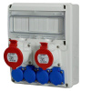 SCAME Zásuvková rozvodnica ENERBOX, 1x16A+1x32A/400V/5P + 4x230V, s možnosťou istenia, IP54 SCAME Zásuvková rozvodnica ENERBOX, 1x16A+1x32A/400V/5P + 4x230V, s možnosťou istenia, IP54