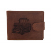 Pánska peňaženka MERCUCIO svetlohnedá vzor 63 traktor II 2911906 Pánska peňaženka MERCUCIO svetlohnedá vzor 63 traktor II 2911906