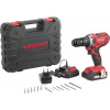 Skrutkovač Worcraft CHD-S20LiWB ShareSYS, 20V, 2x Li-ion 2.0 Ah, bezuhlíkový, SET v kufri Skrutkovač Worcraft CHD-S20LiWB ShareSYS, 20V, 2x Li-ion 2.0 Ah, bezuhlíkový, SET v kufri