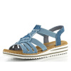 Rieker sandále na kline svetlo modré V0678-12 - 41 Rieker sandále na kline svetlo modré V0678-12 - 41