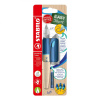 STABILO EASY birdy Timber Ergonomické plniace pero pre pravákov - modrá vrátane bombičky STABILO EASY birdy Timber Ergonomické plniace pero pre pravákov - modrá vrátane bombičky