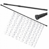 Rozperná sprchová tyč AWD Interior 110-200 x 3,4 mm, čierna Rozperná sprchová tyč AWD Interior 110-200 x 3,4 mm, čierna