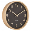 Designové nástěnné hodiny 5851BK Karlsson 22cm Designové nástěnné hodiny 5851BK Karlsson 22cm