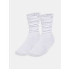 Under Armour Unisex ponožky Sportswear Ctn Scrunch Crew (2 páry) Biela SM Under Armour Unisex ponožky Sportswear Ctn Scrunch Crew (2 páry) Biela SM
