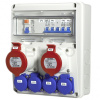 SCAME Zásuvková rozvodnica ENERBOX, 1x16A+1x32A/400V/5P + 4x230V, istená s prúdovým chráničom (Schelinger), IP54 SCAME Zásuvková rozvodnica ENERBOX, 1x16A+1x32A/400V/5P + 4x230V, istená s prúdovým chráničom (Schelinger), IP54