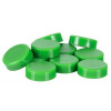 Magnety Q-CONNECT okrúhle, 20 mm, 10 ks, zelené Magnety Q-CONNECT okrúhle, 20 mm, 10 ks, zelené